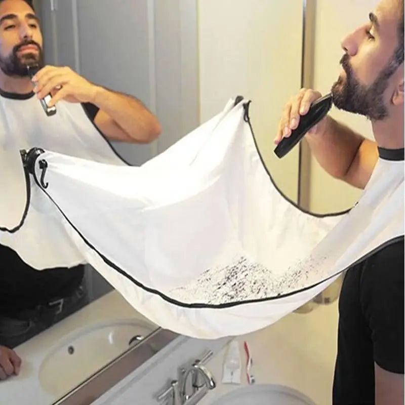 Men's Shaving Apron and Hair Care Bib - 1 Set